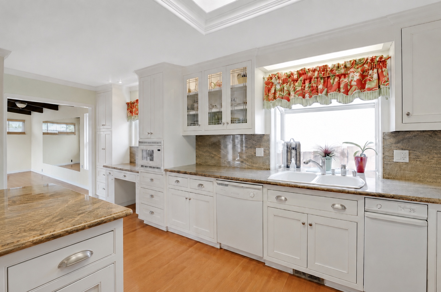 Kitchen cabinetry and counters